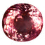 2.12 ct Fair Oval Cut (7.86 x 7.40 mm) Mozambique Pink Tourmaline Natural