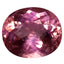 1.48 ct Flashing Oval (7.64 x 6.56 mm) Mozambique Pink Tourmaline Natural