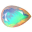 4.50 ct Elegant Pear (15.86 x 11.54 mm) Un-Heated Ethiopia Rainbow Opal Stone