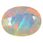3.26 ct Oval (12.13 x 9.14 mm) Un-Heated Ethiopia Rainbow Opal Loose Stone