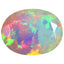 2.61 ct Oval Cut (12.32 x 9.27 mm) Un-Heated Ethiopia Rainbow Opal Stone