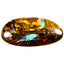 3.82 ct Flashing Fancy (19.76 x 9.75mm) Natural Australian Boulder Opal