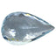 11.05 ct Pear (21.07 x 13.43 mm) Unheated 100% Natural Sky Blue Aquamarine