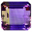 9.37 ct Octagon (12.05 x 11.72 mm) Unheated Natural Purple Yellow Ametrine
