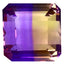 10.91Ct Octagon (12.43 x 12.43 mm) Unheated Natural Purple Yellow Ametrine