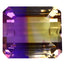 10.14 ct Octagon (13.00 x 11.47 mm) Unheated Natural Purple Yellow Ametrine