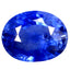 0.41 ct Oval (4.59 x 3.65 mm) Heated Ceylon Natural Blue Sapphire Gemstone