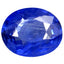 0.37 ct Oval (4.59 x 3.90 mm) Heated Ceylon 100% Natural Blue Sapphire