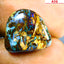 10.35 ct AIG Certified Fancy (15.38 x 14.04mm) 100% Natural Boulder Opal