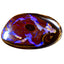 11.22 ct AIG Certified Fancy (20.83 x 12.55mm) 100% Natural Boulder Opal