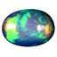2.17 ct Sparkling Oval Cabochon (12.41 x 8.91 mm) Ethiopian Rainbow Opal
