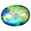 2.11 ct Lovely Oval Cabochon (11.56 x 8.45 mm) Welo Rainbow Opal Gemstone