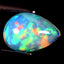 1.80 ct Five-star Pear Cabochon (10.70 x 7.53 mm) Ethiopian Rainbow Opal