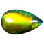 1.79 ct Best Pear Cabochon (12.68 x 7.64 mm) Ethiopian Welo Rainbow Opal