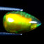 1.79 ct Best Pear Cabochon (12.68 x 7.64 mm) Ethiopian Welo Rainbow Opal