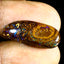 8.85 ct Eye-popping Fancy (22.79 x 9.64mm) Australian Koroit Boulder Opal