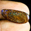 8.85 ct Eye-popping Fancy (22.79 x 9.64mm) Australian Koroit Boulder Opal