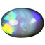 3.50 ct Sparkling Oval Cabochon (14.16 x 9.86 mm) Rainbow Opal Gemstone