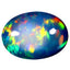 3.41 ct Oval Cabochon (13.58 x 9.88 mm) Welo Rainbow Opal Loose Gemstone