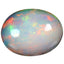 2.85 ct Oval Cabochon (12.69 x 9.84 mm) Ethiopian Rainbow Opal Gemstone