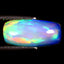2.70 ct Superb Cushion Cabochon (14.44 x 6.97 mm) Ethiopian Rainbow Opal