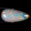 2.90 ct Supreme Pear Cabochon (18.66 x 8.61 mm) Ethiopian Rainbow Opal