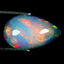 3.20 ct Impressive Pear Cabochon (14.57 x 8.79 mm) Rainbow Opal Gemstone