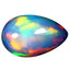 3.46 ct Premium Pear Cabochon (15.16 x 9.81 mm) Ethiopian Rainbow Opal
