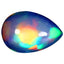4.73 ct Tremendous Pear Cabochon (14.46 x 9.87 mm) Rainbow Opal Gemstone