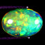 2.40 ct Fantastic Oval Cabochon (12.11 x 8.62 mm) Ethiopian Rainbow Opal