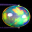2.59 ct Significant Oval Cabochon (11.64 x 9.06 mm) Rainbow Opal Gemstone