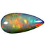 4.97 ct Pear Cabochon (21.35 x 9.98 mm) Ethiopian Rainbow Opal Gemstone
