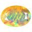 2.29 ct Good-looking Oval (12.32 x 8.75 mm) Multicolor Welo Rainbow Opal