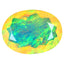 2.17 ct Lovely Oval (11.78 x 8.78 mm) 360 Degree Multicolor Rainbow Opal