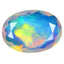 1.90 ct Impressive Oval (12.64 x 9.11 mm) Multicolor Rainbow Opal Stone