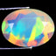 2.04 ct Marvelous Oval (12.29 x 8.89 mm) Multicolor Rainbow Opal Gemstone