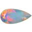2.76 ct Significant Pear (17.61 x 8.57 mm) Multicolor Welo Rainbow Opal