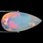 2.76 ct Significant Pear (17.61 x 8.57 mm) Multicolor Welo Rainbow Opal