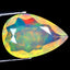 2.45 ct Eye-opening Pear (13.56 x 9.22 mm) Multicolor Welo Rainbow Opal