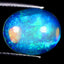 3.16 ct Best Oval Cabochon (12.52 x 10.10 mm) Welo Rainbow Opal Gemstone