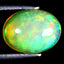 2.08 ct Marvelous Oval Cabochon (10.89 x 8.30 mm) Ethiopian Rainbow Opal