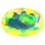2.43 ct Phenomenal Oval (12.19 x 8.51 mm) Ethiopian Rainbow Opal Gemstone