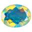 2.19 ct Very good Oval (12.15 x 9.23 mm) Ethiopian Rainbow Opal Gemstone