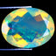 2.19 ct Very good Oval (12.15 x 9.23 mm) Ethiopian Rainbow Opal Gemstone