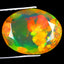 1.68 ct Shimmering Oval (11.19 x 8.60 mm) Ethiopian Rainbow Opal Gemstone