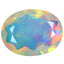 2.05 ct Incomparable Oval (12.05 x 9.21 mm) Ethiopian Rainbow Opal Stone