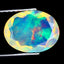 1.58 ct Great looking Oval (10.60 x 8.14 mm) Ethiopian Welo Rainbow Opal