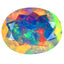 1.80 ct Premium Oval (11.06 x 8.55 mm) Ethiopian 360 Degree Rainbow Opal