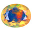 2.31 ct Eye-opening Oval (10.78 x 8.59 mm) Ethiopian Rainbow Opal Stone