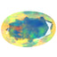 1.79 ct Pretty Oval (11.56 x 7.53 mm) Ethiopian 360 Degree Rainbow Opal
